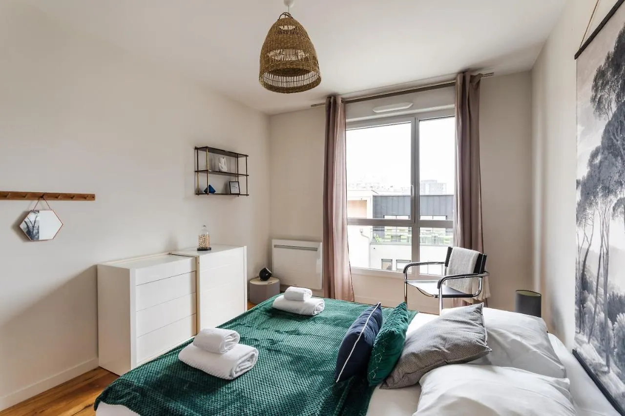 Apartamento Le Vilona - T3 Moderne Avec Parking Prive Rennes